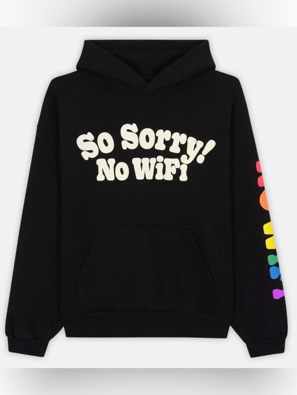 Madhappy Hoodie with Rainbow Sleeve Accents